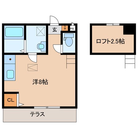 国府レインボーハイツⅡの物件間取画像